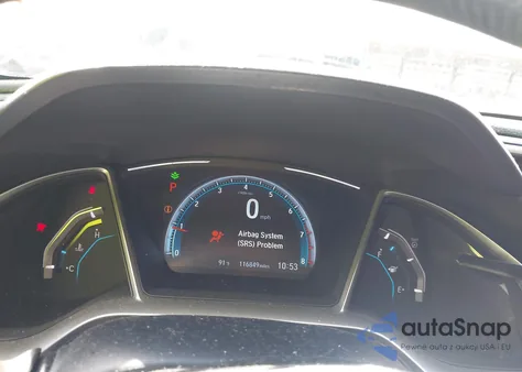 2017 Honda Civic Ex z USA, uszkodzony, nr VIN 19XFC2F70HE002240